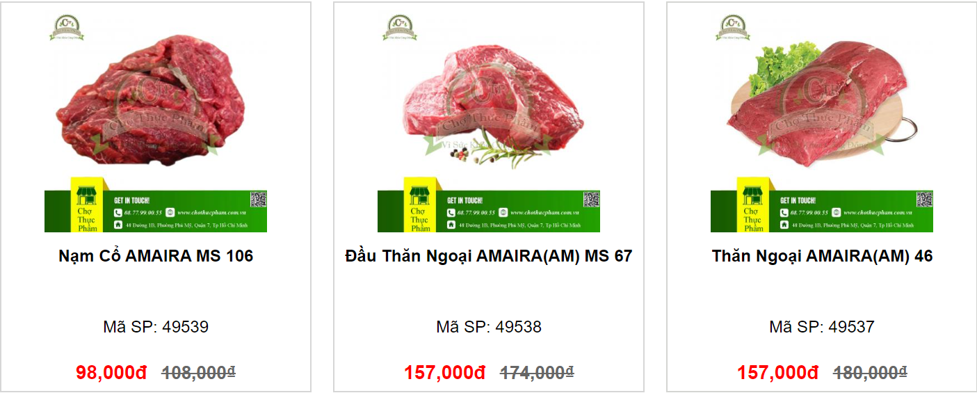 Thịt Nhập Khẩu Thịt Nhập Khẩu