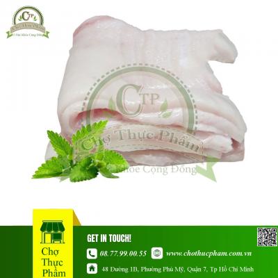 Mỡ lưng heo đông lạnh Animex nhập khẩu Balan